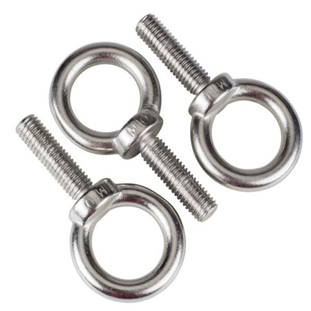 heavy load Mild Steel Adjustable Gate Eye Bolts for sale